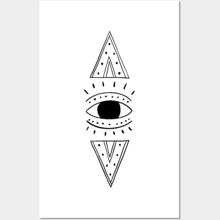 The mystical eye Posters and Art